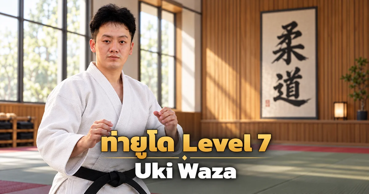 ภาพประกอบครูยูโด IMAC Dojo ในโดโจสมัยใหม่ สำหรับบท Uki Waza Level 7