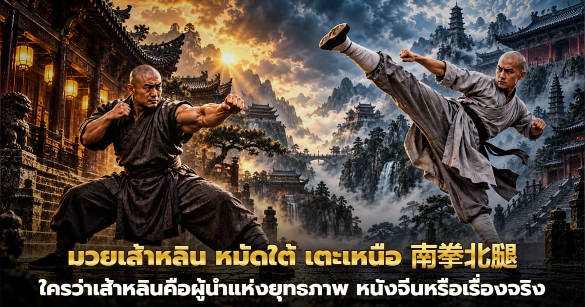 武者摆出拳法架势,展现刚劲有力的传统武术姿态