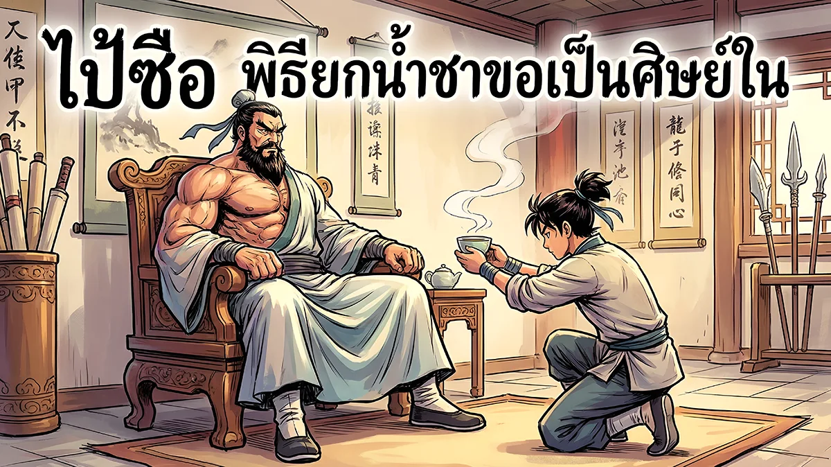 ไป้ซือ คืออะไร? พิธียกน้ำชาไหว้ครูจีน ความหมาย ศิษย์ใน และอั่งเปา